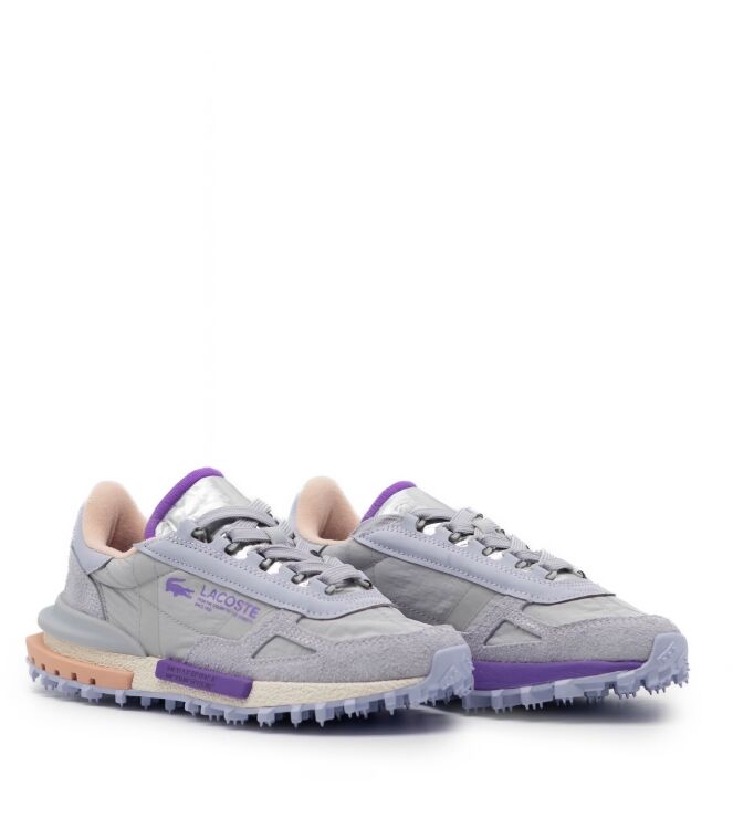Lacoste Dames Sneakers in Grijs/Lila online kopen 