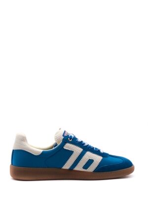 Back 70 dames sneakers blauw combi