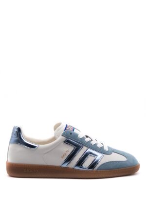 Back 70 dames sneakers blauw wit