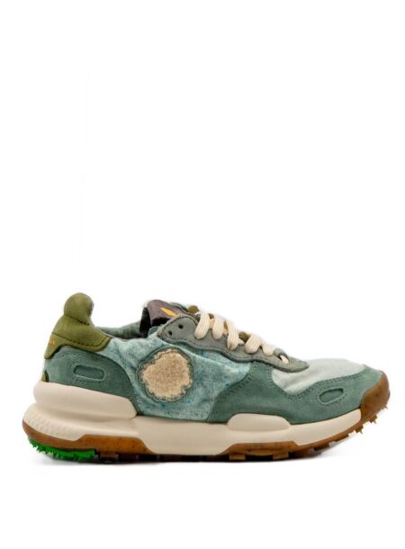 Satorisan Dames sneakers blauw combi