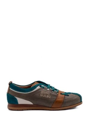 Kamo Gutsu dames sneakers turquoise grijs