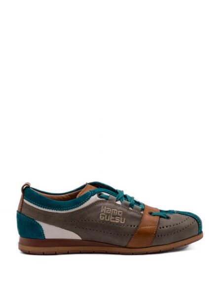Kamo gutsu Dames sneakers turquoise grijs