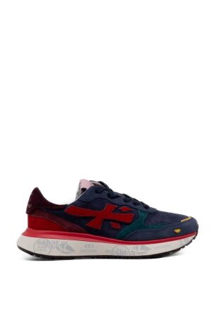 Premiata  dames sneakers blauw combi