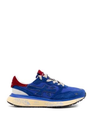 Premiata  vames sneakers rubberzolen blauw
