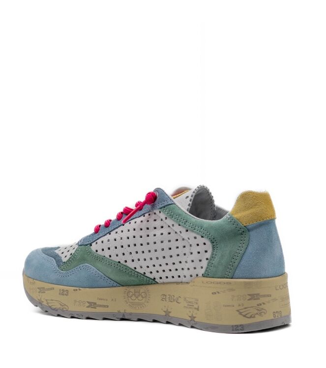 Cetti Dames Sneakers in Blauw Combi online kopen