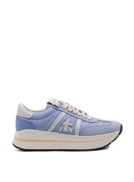 Premiata  Dames sneakers rubberzolen blauw