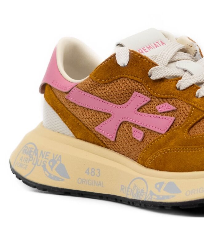 Premiata Dames Sneakers in bruin online kopen 