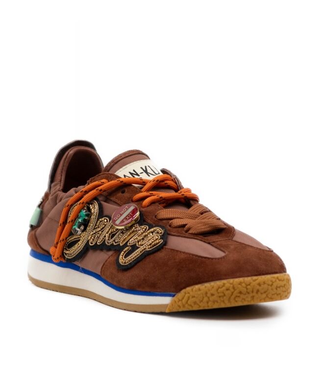 Nan-ku Couture Dames Sneakers in Bruin online kopen 