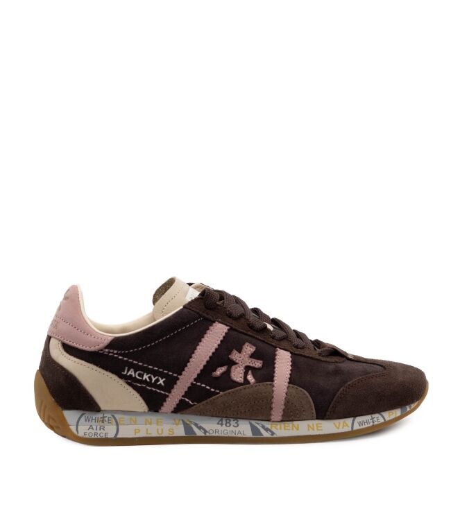 Premiata Premiata dames sneakers bruin Var8626 Premiata Dames Sneakers in Bruin online kopen