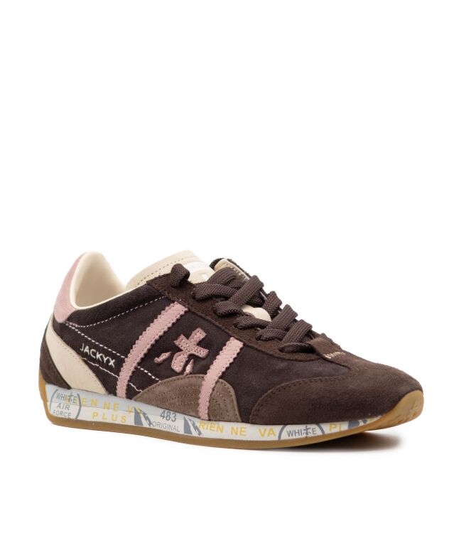 Premiata Premiata dames sneakers bruin Var8626 Premiata Dames Sneakers in Bruin online kopen