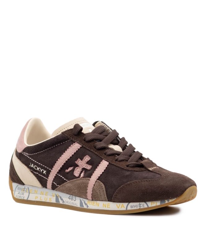 Premiata Premiata dames sneakers bruin Var8626 Premiata Dames Sneakers in Bruin online kopen