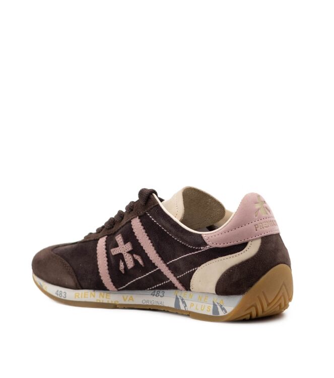 Premiata Premiata dames sneakers bruin Var8626 Premiata Dames Sneakers in Bruin online kopen