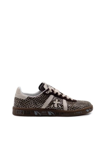 Premiata Dames sneakers rubberzool bruin