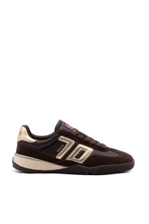 Back70 dames sneakers rubberzool bruin