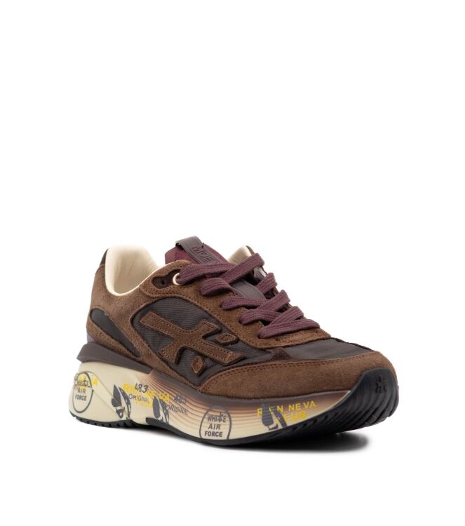 Premiata Dames Sneakers in Bruin online kopen 