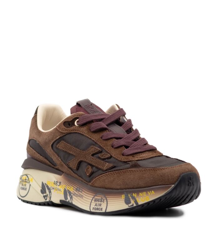 Premiata Dames Sneakers in Bruin online kopen 