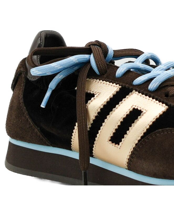Back 70 dames sneakers velvet bruin 69 bruin combi. Direct leverbaar uit de webshop van www.taft.nl/