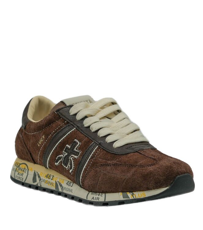 Premiata Premiata dames sneakers bruin Var8413 Premiata Dames Sneakers Bruin