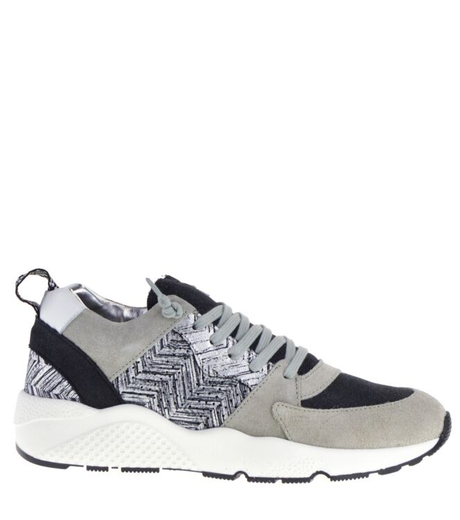 P448 P448 dames sneakers naturel Tartan P448 ALEX Dames Sneakers in Grijs online kopen