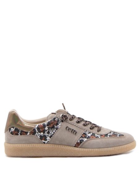 Cetti Dames sneakers naturel glitter