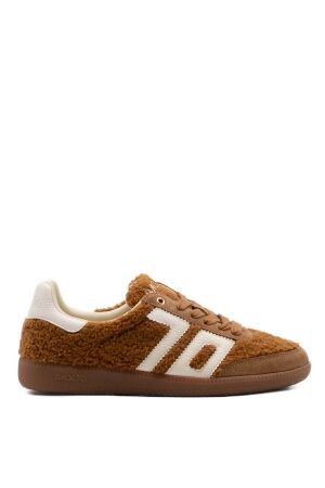 Back 70 dames sneakers teddy cognac