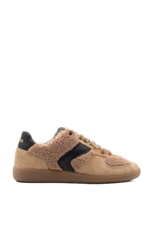 Verbenas dames sneakers camel teddy