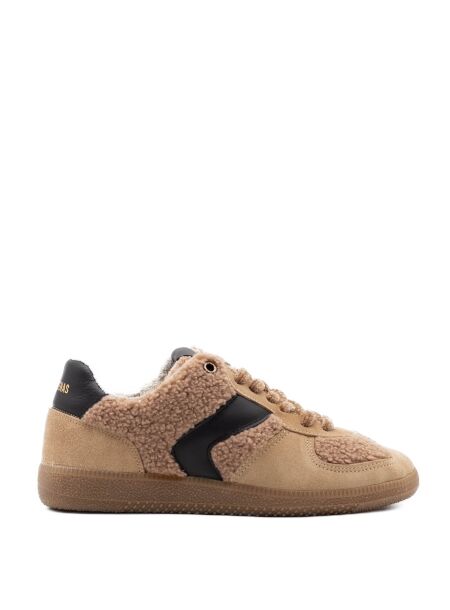 Verbenas Dames sneakers camel teddy