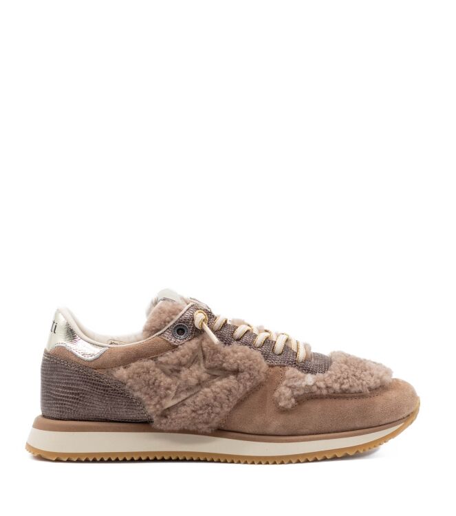 Cetti Cetti dames sneakers naturel combi Yetti Dessert Cetti Dames Sneakers in Naturel online kopen