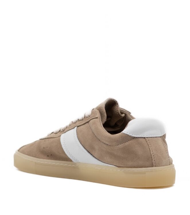 Copenhagen Studios Copenhagen Studios dames sneakers rubberzolen beige Suede Sand/White Copenhagen Studios Dames Sneakers in Beige Wit online kopen