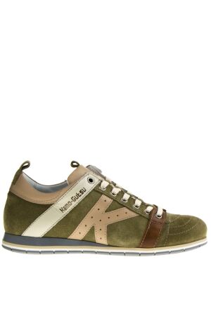 Kamo Gutsu dames sneakers groen suede