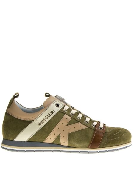 Kamo gutsu Dames sneakers groen suede