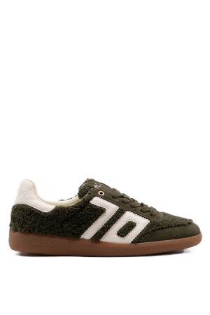 Back 70 dames sneakers teddy groen