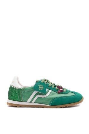 Prima-base dames sneakers rubberzolen groen