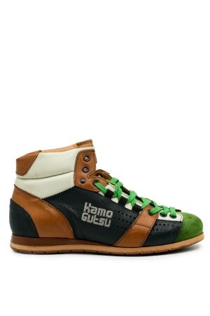 Kamo Gutsu dames sneakers groen grijs