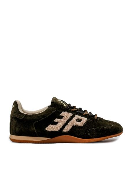 3p Dames sneakers groen suede