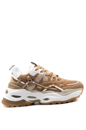 buffalo Buffalo Platform Sneakers Beige for Women