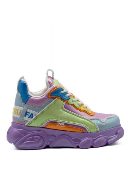 Buffalo Buffalo Sneakers Purple for Woman