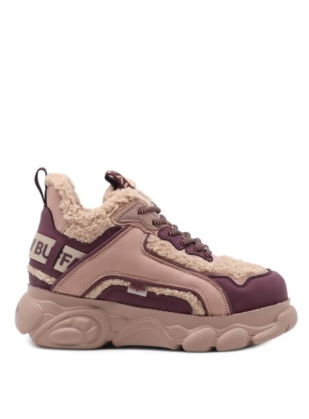 Buffalo Dames sneakers plateau lila roze