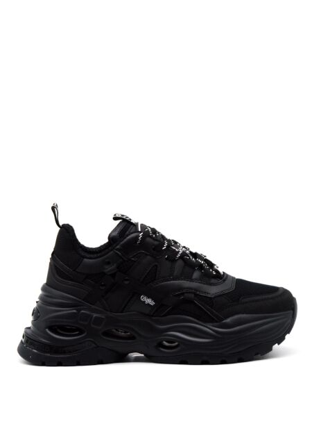 Buffalo Buffalo Platform Sneakers Black for Women