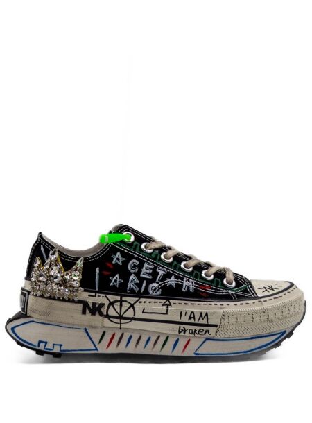 Nan-ku Nan Ku Platform Sneakers Black for Women