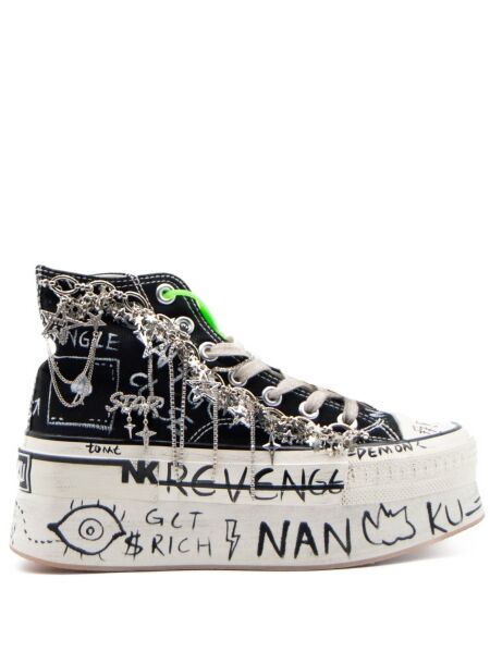 Nan-ku Nan Ku Platform Sneakers Black for Women