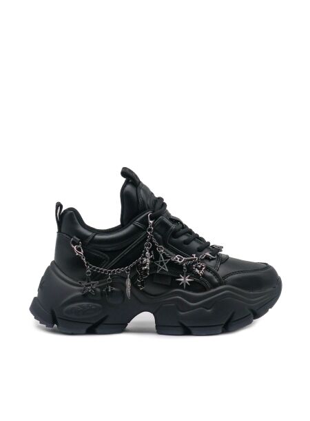 Buffalo Dames sneakers zwart vegan