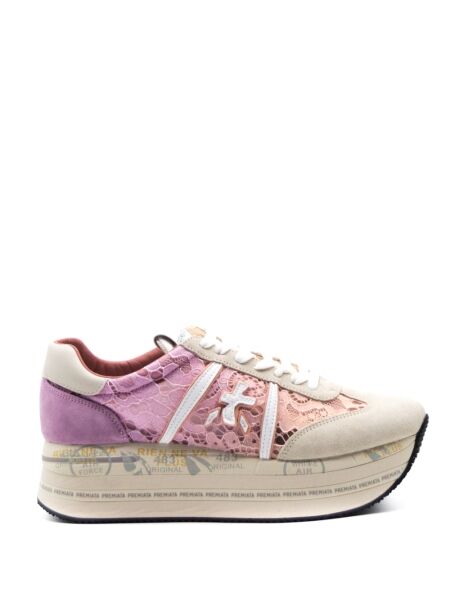 Premiata  Dames sneakers plateau roze