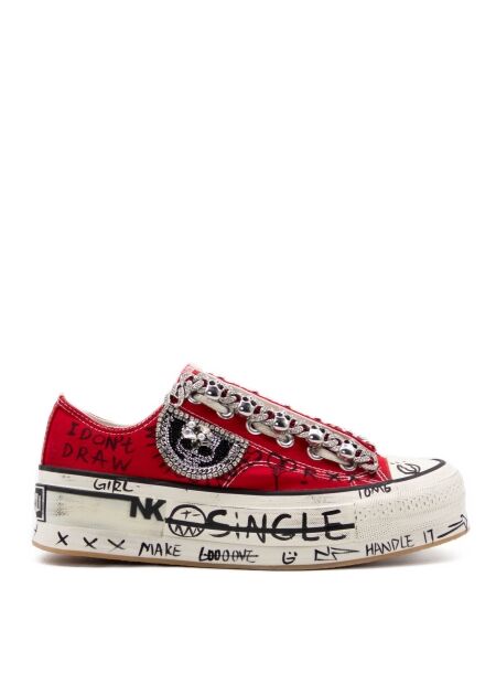 Nan-ku Dames sneakers rood