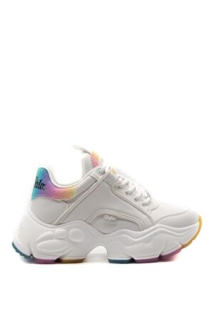 buffalo dames sneakers wit