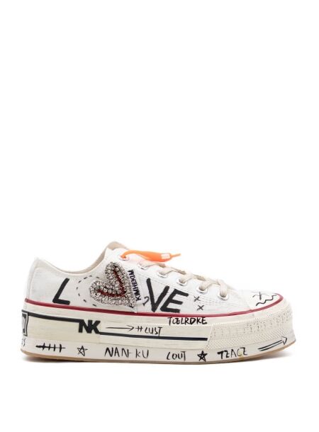 Nan-ku Dames sneakers wit