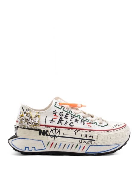 Nan-ku Dames sneakers wit