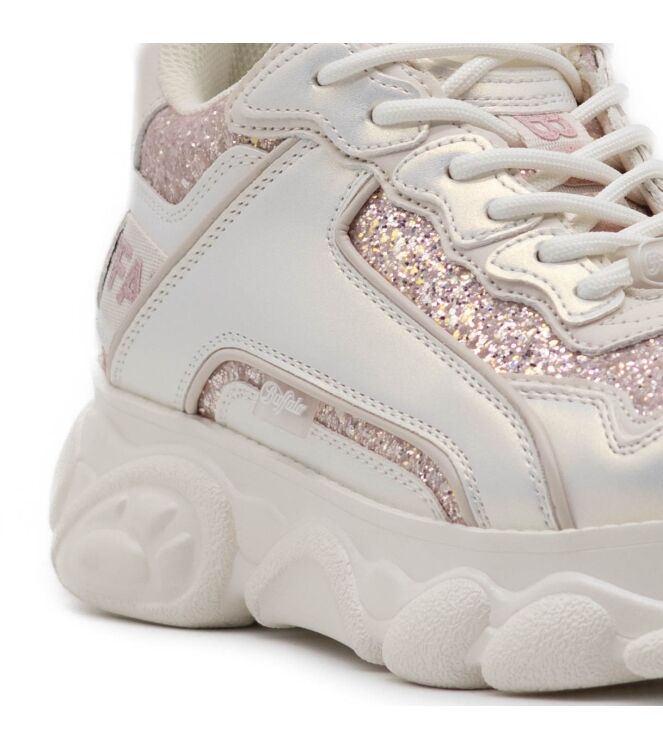 Buffalo Dames Platform Sneakers in Wit online kopen 