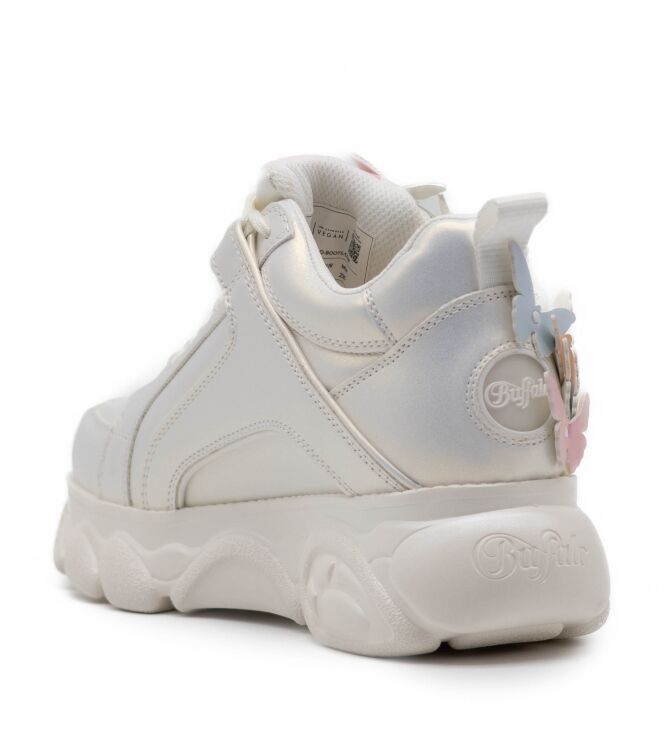 Buffalo Dames Platform Sneakers in Wit online kopen 