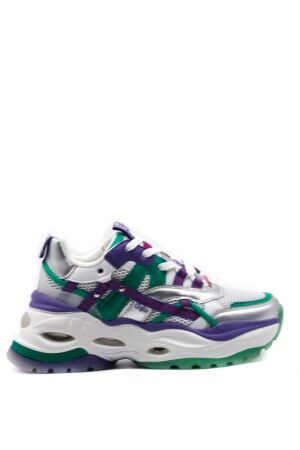 buffalo Buffalo Platform Sneakers Grey for Women